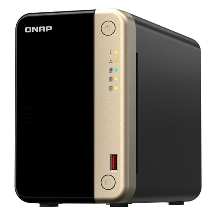 QNAP NAS TS-264 Tower 2-Bay CPU Celeronr N5105/N5095 quad core + 8 GB DDR4 + 2x SATA 2,5&#34;/3,5&#34; + 2X