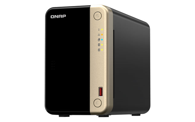 QNAP NAS TS-264 Tower 2-Bay CPU Celeronr N5105/N5095 quad core + 8 GB DDR4 + 2x SATA 2,5&#34;/3,5&#34; + 2X