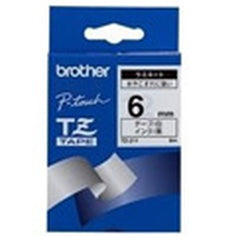 BROTHER NASTRO LAMINATO DA 6 MM (8 M) NERO/BIANCO