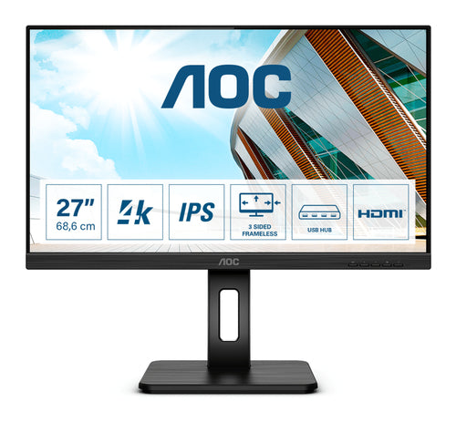 AOC MONITOR 27 LED TN 16:9 FHD 250 CDM 2MS PIVOT DVI/HD, MULTIMEDIALE