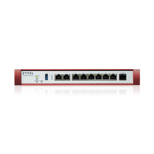 ZYXEL FIREWALL CONS. 50 UTENTI, BANDA FINO A 5GB, 2P2,5GB+6PGB LAN/WAN, DESKTOP/RACK