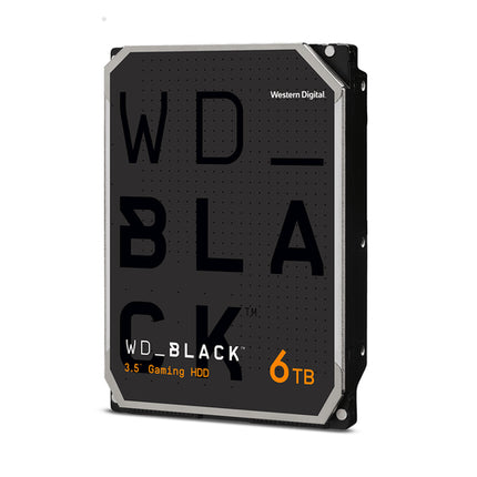 WESTERN DIGITAL HDD BLACK 6TB 3.5 SATA 6GB/S 7200 RPM