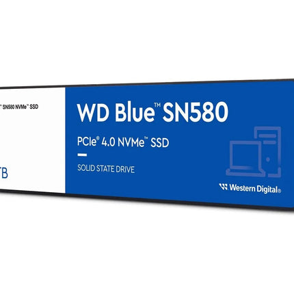 WESTERN DIGITAL SSD INTERNO BLUE SN580 2TB M.2 2280 PCIE 4.0 X4 (NVME)