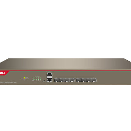 IP-COM SWITCH MANAGED L3, 8 PORT SFP+ 10G