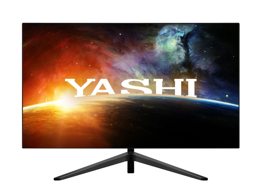 YASHI MONITOR 27 LED IPS 16:9 2K QHD 2MS 350CDM, VGA/DVI/HDMI, FRAMELESS, MULTIMEDIALE