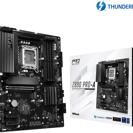 ASROCK MB Z890 PRO RS, INTEL Z890 MAINBOARD, SOCKEL LGA 1851, INTEL Z890, ATX, DDR5